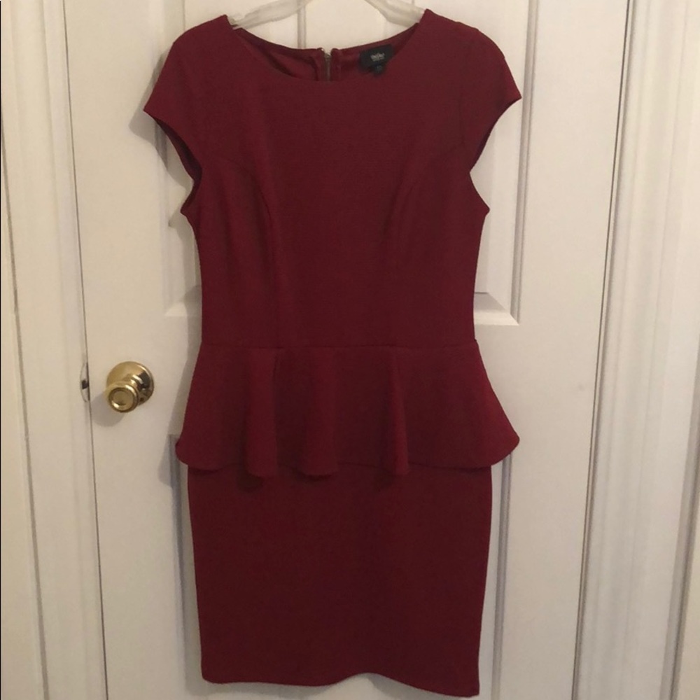Peplum dress